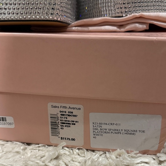 Mach & Mach Rhinestone Platform Heels - Picture 7 of 7